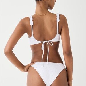 Frankie's Bikinis Dove Classic Eyelet Bikini Bottom